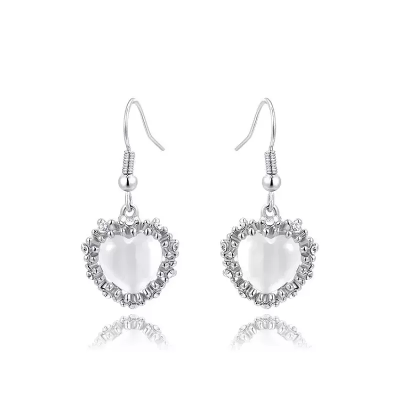 Серьги ROZI RR-37320A с подвеской в форме сердца