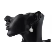 Серьги ROZI RR-37320A с подвеской в форме сердца