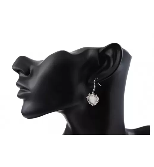 Серьги ROZI RR-37320A с подвеской в форме сердца