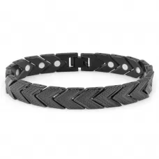 Магнитный браслет мужской Magnetana KBM-160518 из стали