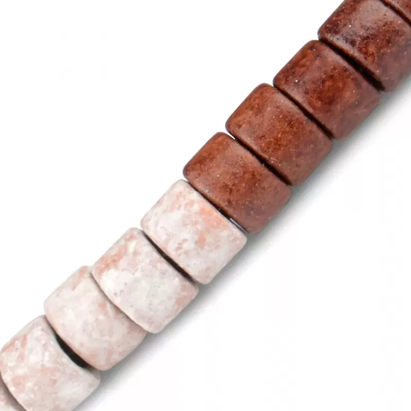 Бордовый браслет в стиле Шамбала Everiot Select LNS-2011 из керамических бусин