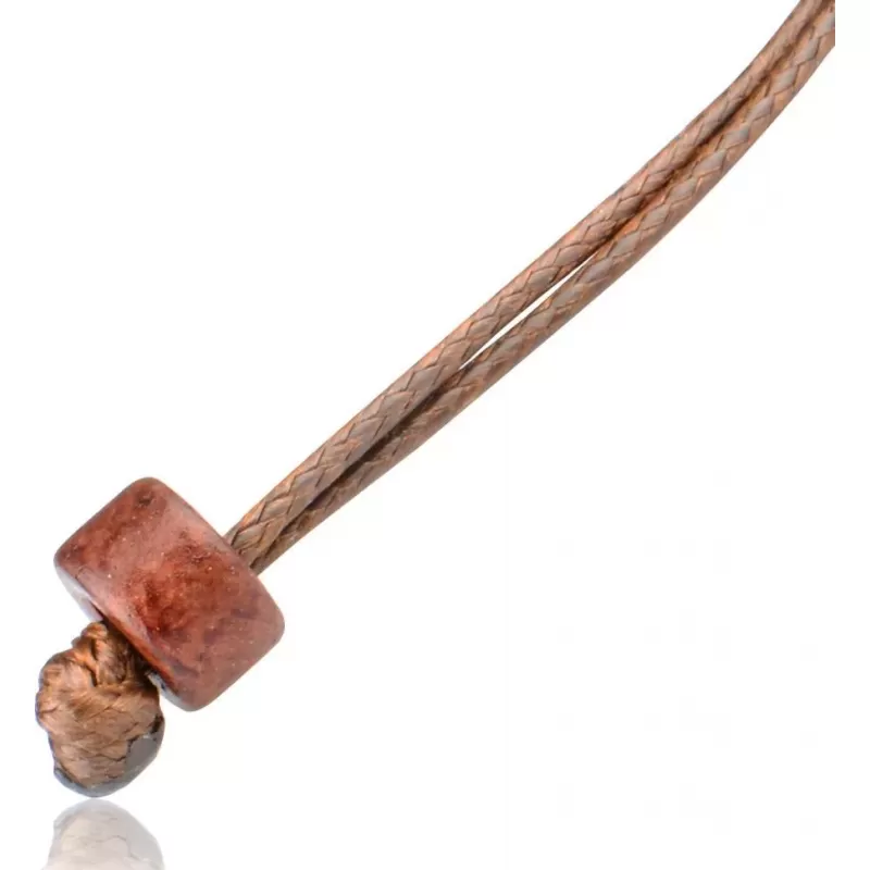 Бордовый браслет в стиле Шамбала Everiot Select LNS-2011 из керамических бусин