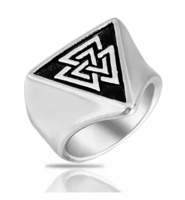 Мужской перстень из стали RSS-7150-ST