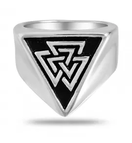 Мужской перстень из стали RSS-7150-ST