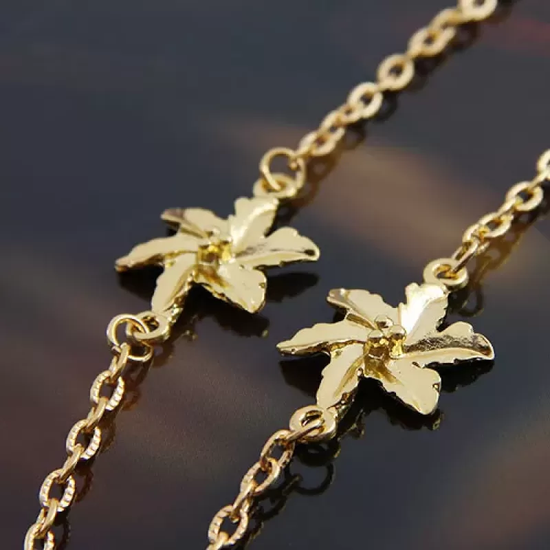 Кулон с цепочкой DS-71423 с ярким рисунком