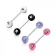Набор из 4 штанг для пирсинга языка PiercedFish VB-006