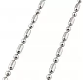 Шариковая цепочка (чейнбол) Everiot ZCB-0202 из нержавеющей стали