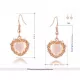 Серьги ROZI RR-37320B с подвеской в форме сердца