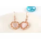 Серьги ROZI RR-37320B с подвеской в форме сердца