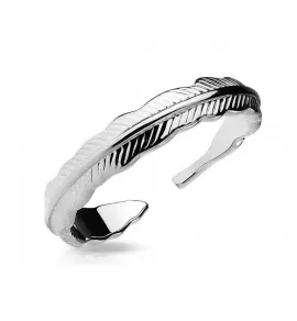 Безразмерное незамкнутое кольцо для пальцев ног/на фалангу TATIC R-A17519-ST в виде пера