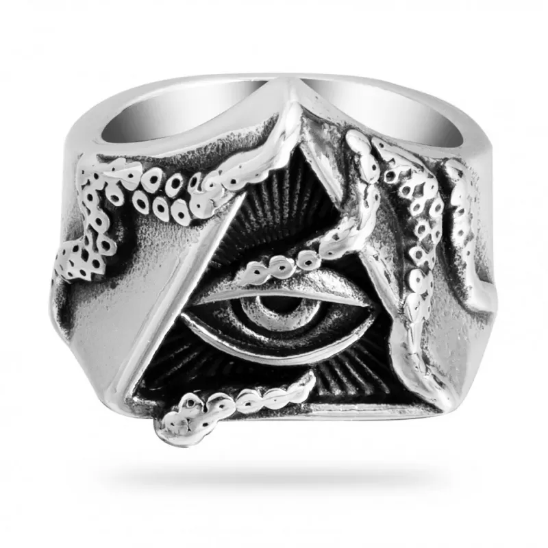 Мужской перстень из стали RSS-7155-ST