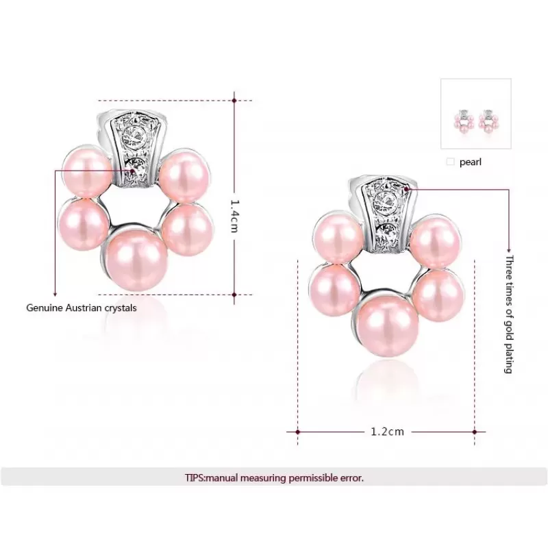 Серьги ROZI RR-44160A в романтическом стиле