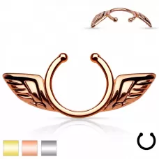 Пирсинг-обманка для сосков PiercedFish --KX-011 с крыльями