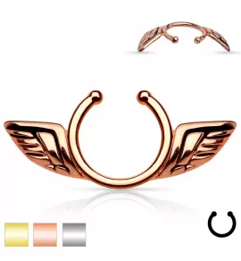 Пирсинг-обманка для сосков PiercedFish --KX-011 с крыльями