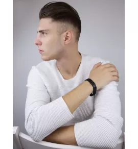 Магнитный браслет мужской Magnetana KBM-160517 из стали