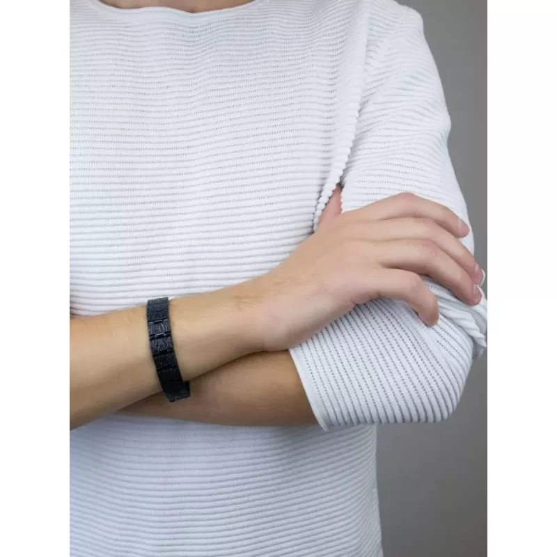 Магнитный браслет мужской Magnetana KBM-160517 из стали