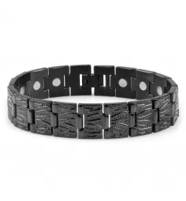 Магнитный браслет мужской Magnetana KBM-160517 из стали