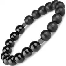 Браслет из бусин агата на резинке Everiot Select LNS-0290