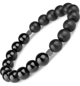 Браслет из бусин агата на резинке Everiot Select LNS-0290