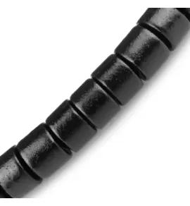 Черный браслет в стиле Шамбала Everiot Select LNS-2013 из греческой керамики