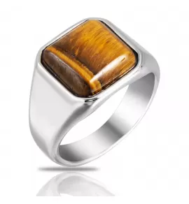 Мужской перстень из стали RSS-7125-ST