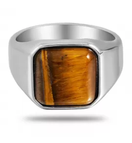 Мужской перстень из стали RSS-7125-ST