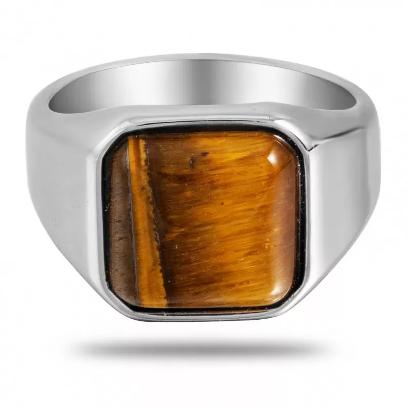 Мужской перстень из стали RSS-7125-ST