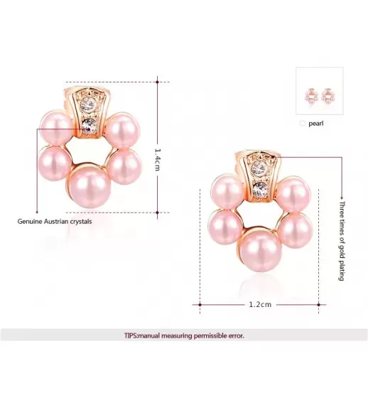 Серьги ROZI RR-44160B в романтическом стиле