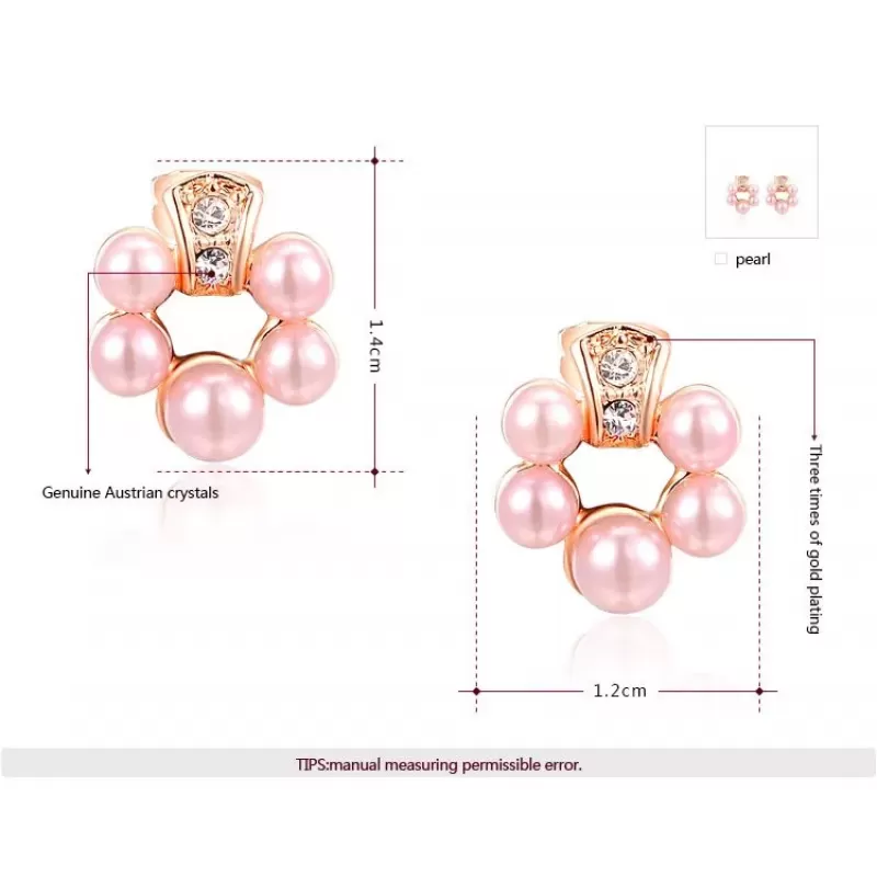 Серьги ROZI RR-44160B в романтическом стиле