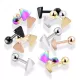 Серьга микроштанга для пирсинга уха PiercedFish JA02-ST из стали