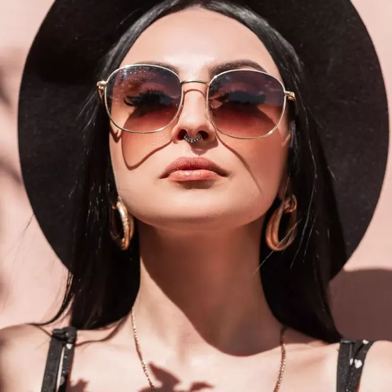 Титановое кольцо кликер Pirslab RHT54 серьга для пирсинга септума, уха, брови, губ