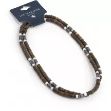 Мужские бусы из натурального дерева Local League CS-LNM449