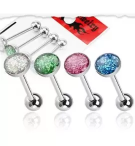 Набор из 4 штанг для пирсинга языка PiercedFish VB-013