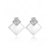 Серьги ROZI RR-49345A перламутровые ромбы
