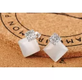 Серьги ROZI RR-49345A перламутровые ромбы