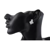 Серьги ROZI RR-49345A перламутровые ромбы