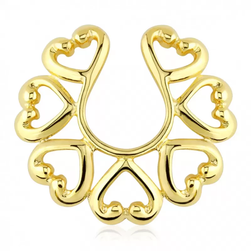 Пирсинг-обманка PiercedFish KX-013 из стали для сосков