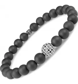 Эластичный браслет Everiot Select LNS-2015 из агата с фианитами