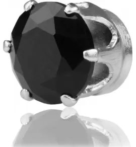 Одиночная серьга на магните (моносерьга) Chers MG-RD-BK