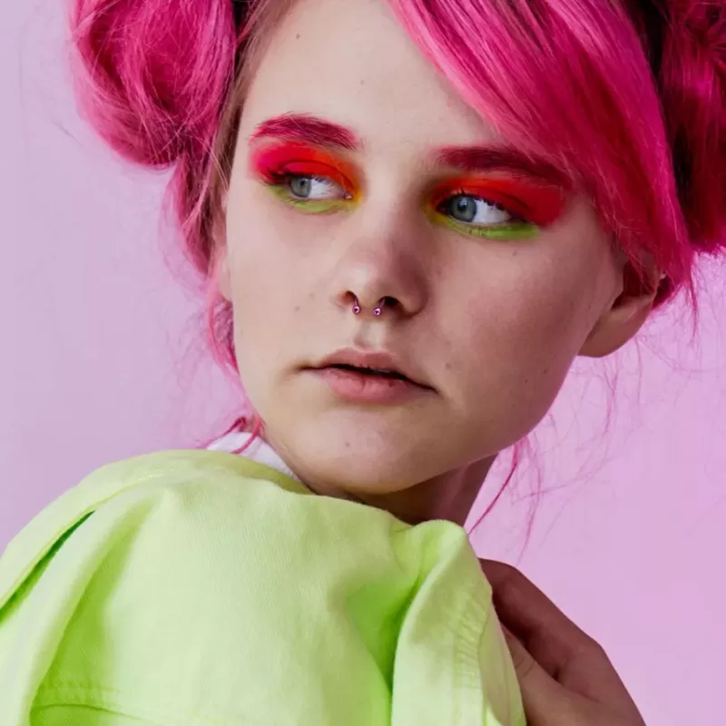 Циркуляр (подкова) из стали с внешней резьбой PiercedFish HT-A серьга для септума носа, хеликса уха, трагуса, брови, губы, пупка, сосков, пирсинга смайл