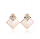Серьги ROZI RR-49345B перламутровые ромбы