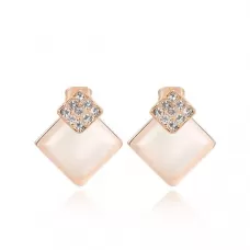 Серьги ROZI RR-49345B перламутровые ромбы