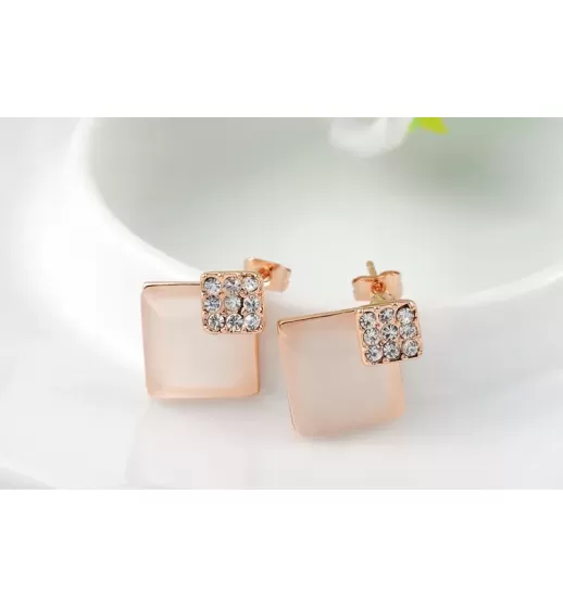Серьги ROZI RR-49345B перламутровые ромбы