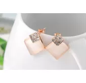 Серьги ROZI RR-49345B перламутровые ромбы