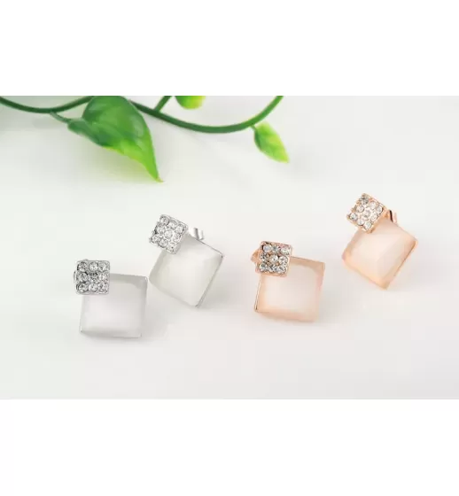 Серьги ROZI RR-49345B перламутровые ромбы