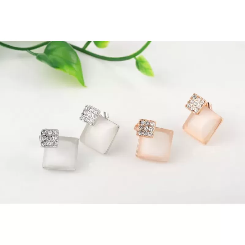 Серьги ROZI RR-49345B перламутровые ромбы