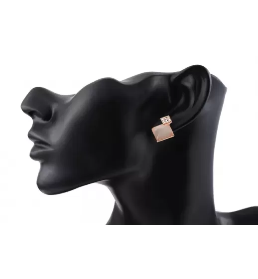 Серьги ROZI RR-49345B перламутровые ромбы