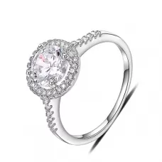 Кольцо ROZI RG-53480B с фианитами