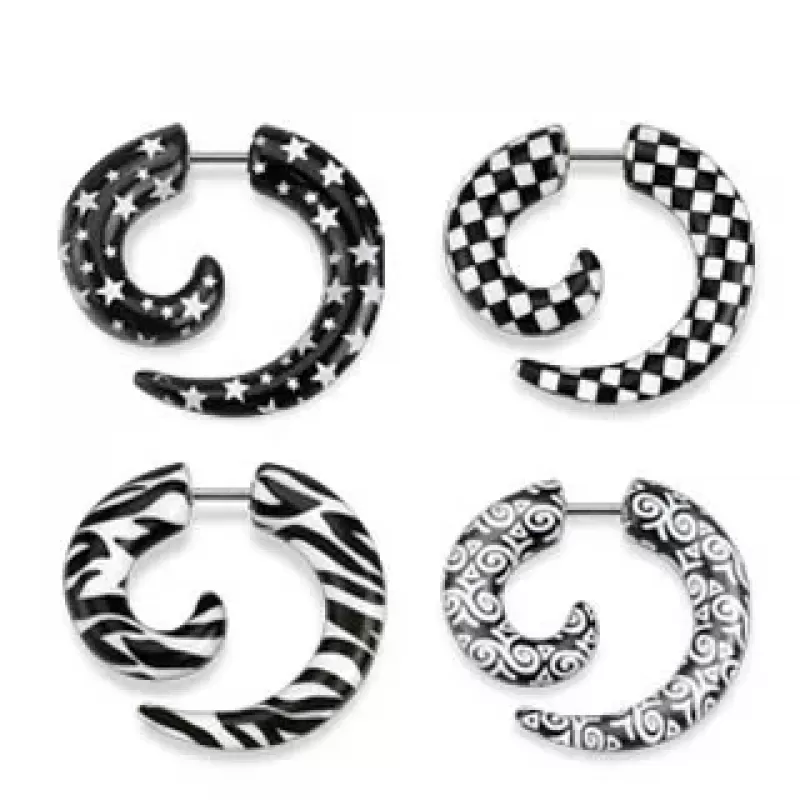 Спираль обманка PiercedFish TAFX12 фейк-растяжка (имитация плага)