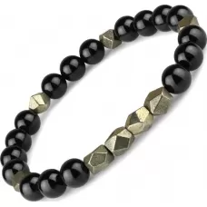 Браслет на резинке Everiot Select LNS-0262 из агата